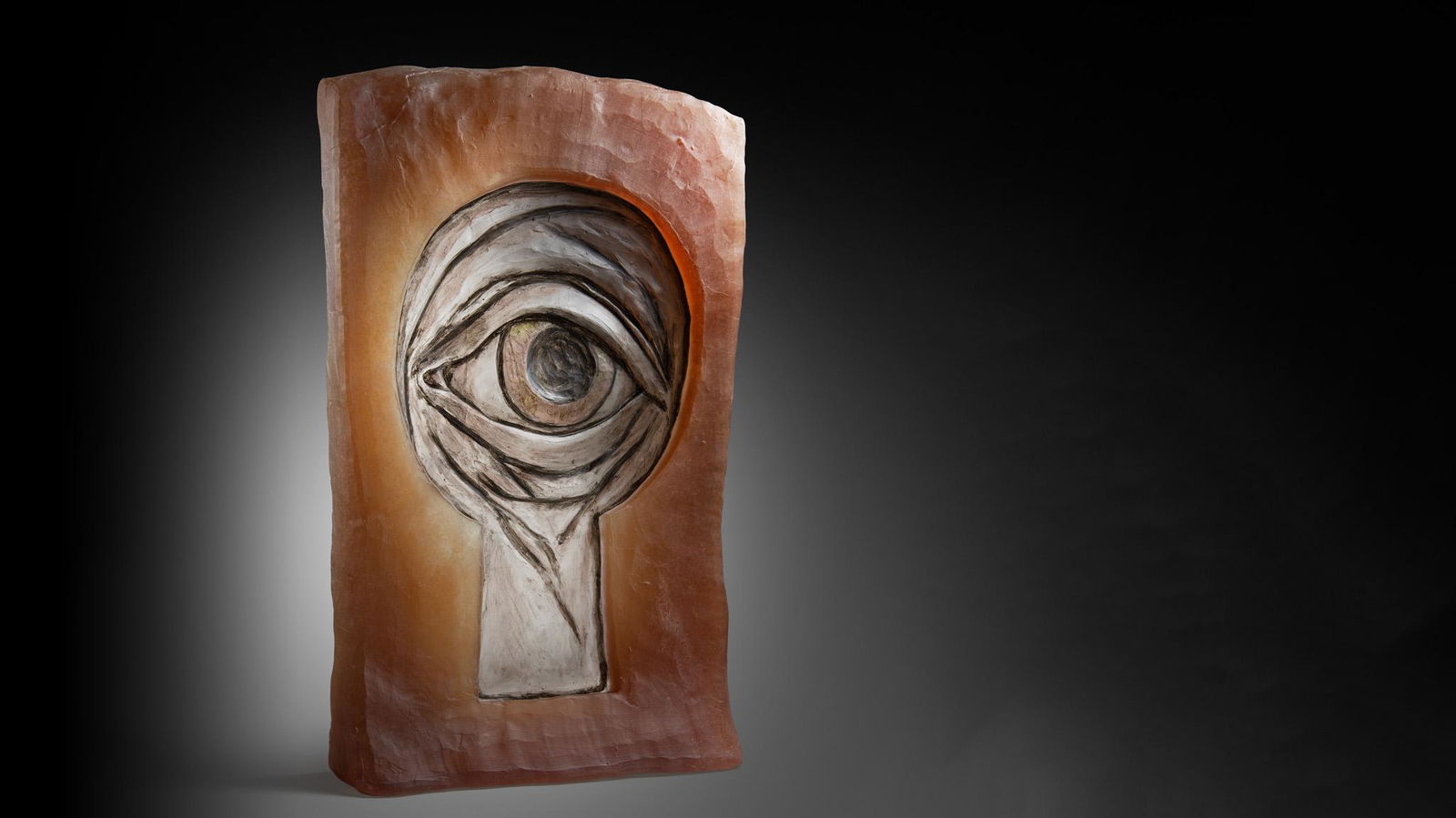 Leah Wingfield Keyhole Art Glass Habatat (1 of 2)