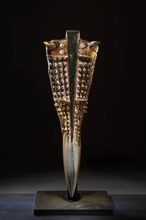 Bertil Vallien Watcher P25 Art Glass Habatat: Bertil Vallien (Sweden), Watcher P25, 1992. 36 x 15 x 15 inches. A 36-inch-tall Watcher by one of the most well-known artists creating with the medium of glass in Europe. Vallien's Watcher Series is