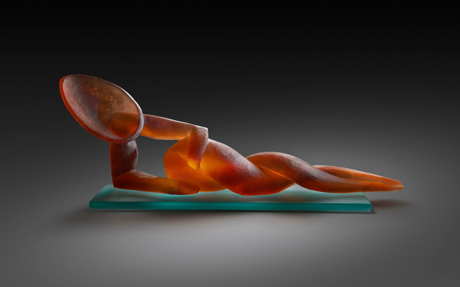 Davide Salvadore Murano Vessel Italian Glass Art: Davide Salvadore (Italy), Murano Vessel, 2001. 21 x 8.5 x 3.5 inches. This is the first vessel offering Habatat has included in one of our MasterWorks aucitons. This sculpture combines the artist's wo