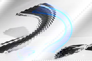 Harvey Littleton Descending Series Art Glass Habatat