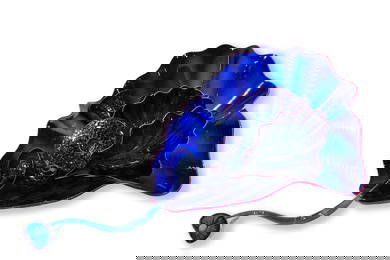 Dale Chihuly Persian Series Blue Set Glass Fine Art