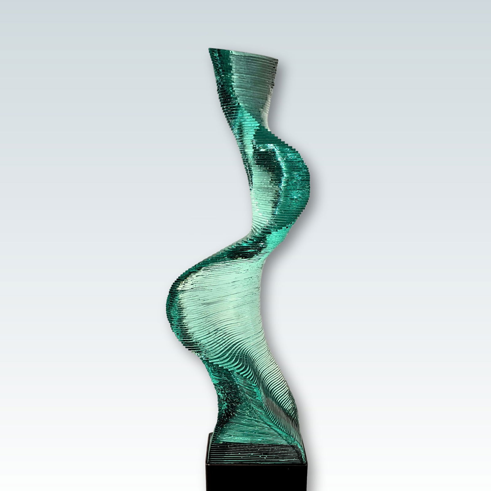 Niyoko Ikuta Wave 22 Large Fine Art Glass Japan (1 of 5)