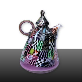 Richard Marquis Teapot Art Glass Sculpture