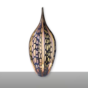 Eros Raffael Untitled Vessel Art Glass Sculpture