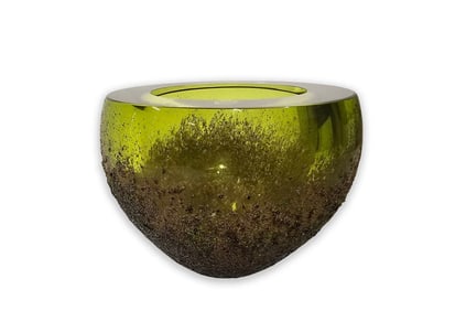 Beate Einen Elixir of Life Vessel Art Glass Sculpture
