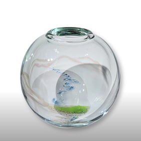 Mark Peiser PWV 280 Art Glass Historic Sculpture