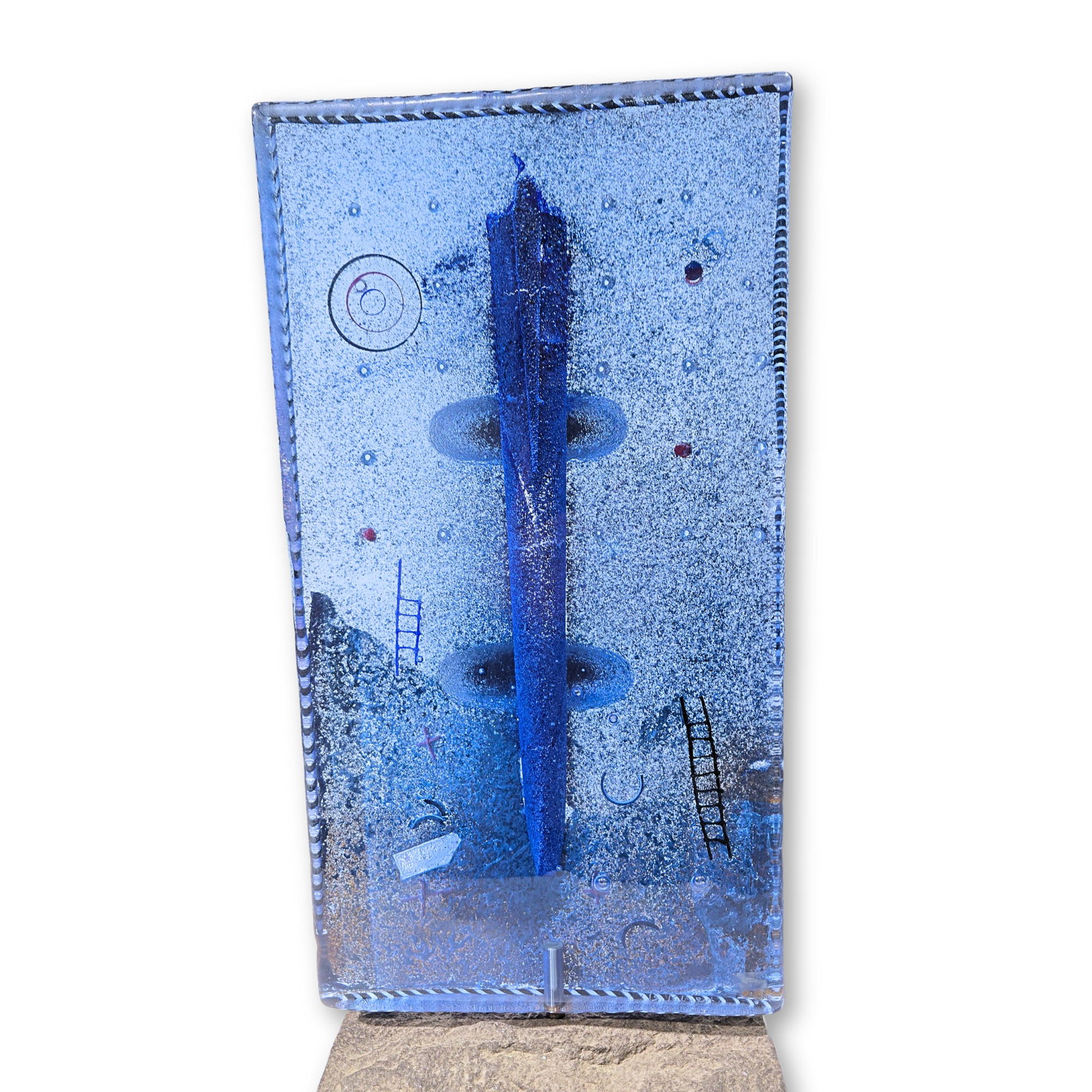 Bertil Vallien Door II Kosta Boda Unique Art Glass: -- View a short video of this work: https://www.youtube.com/watch?v=1rJyBcAlTeI Artist name: Bertil Vallien Country of origin: Sweden Title of the work: Door II Kosta Boda Unique Year: 1994