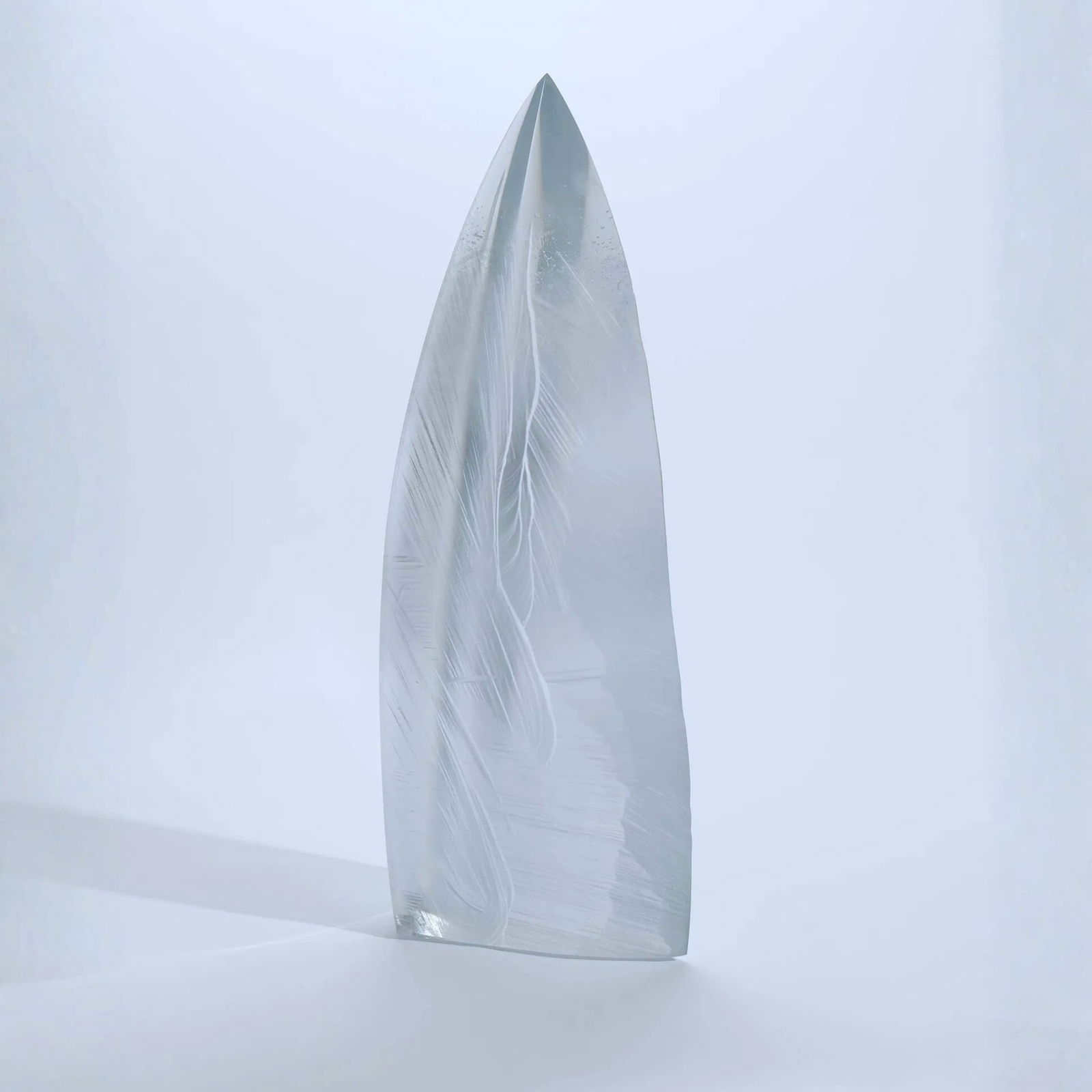 Peter Bremers Ice Berg Art Glass: Artist name: Peter Bremers Country of origin: Netherlands Title of the work: Ice Berg Year: Circa 2002 Dimensions: 24 x 5 x 9 inches Process and material: Peter Bremers is renowned for his