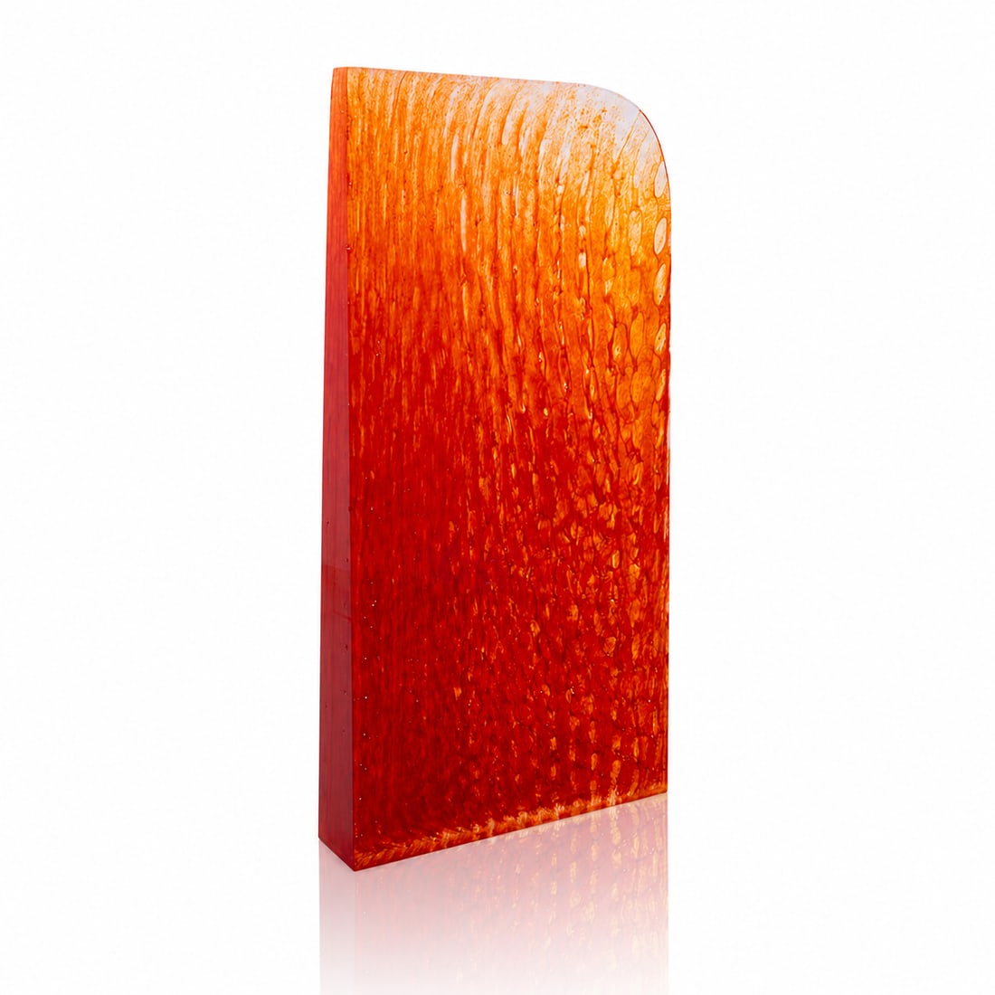 Emma Varga Red Red Sky Burning #7 Art Glass (1 of 7)
