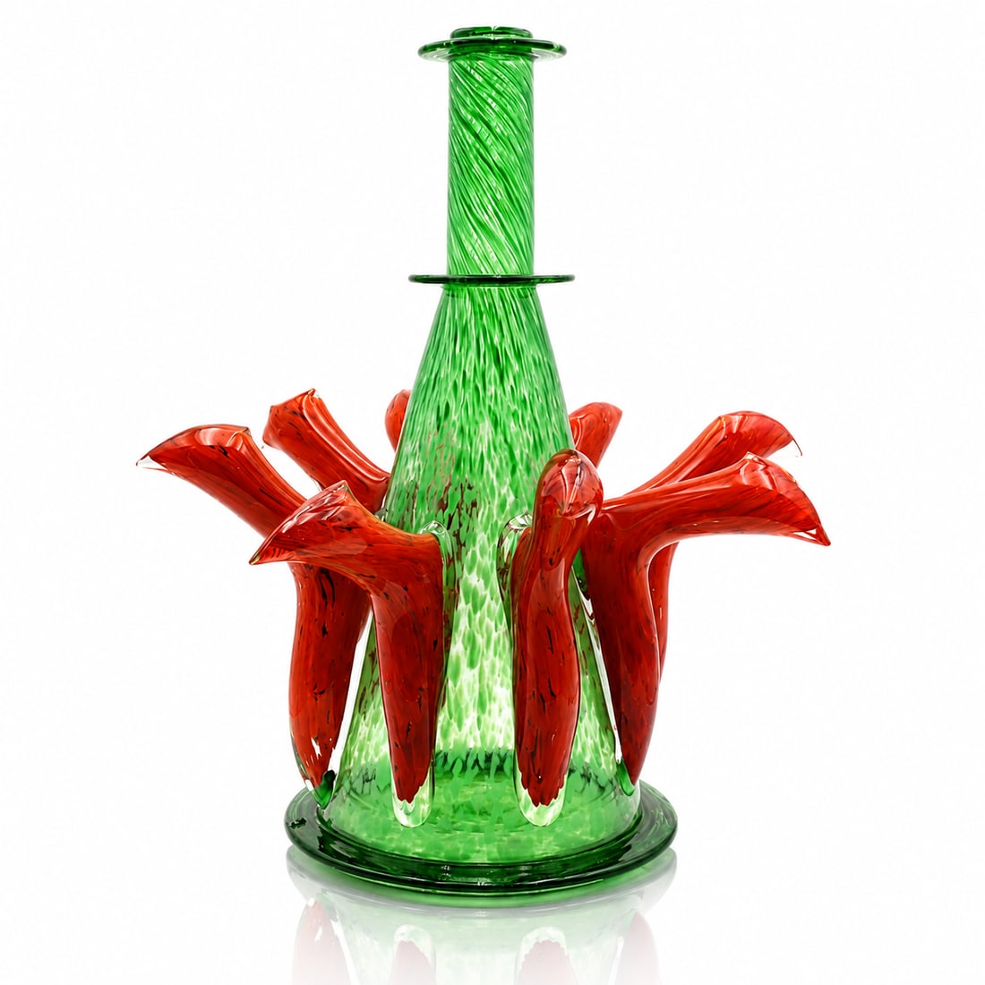 Dale Chihuly Large Venetian Vase Art Glass (1 of 8)
