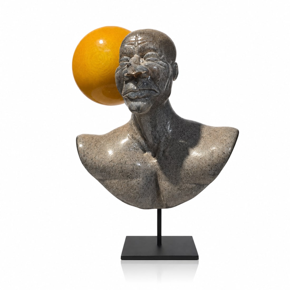 Ross Richmond Man and Sun Sculpture Art Glass (1 of 6)