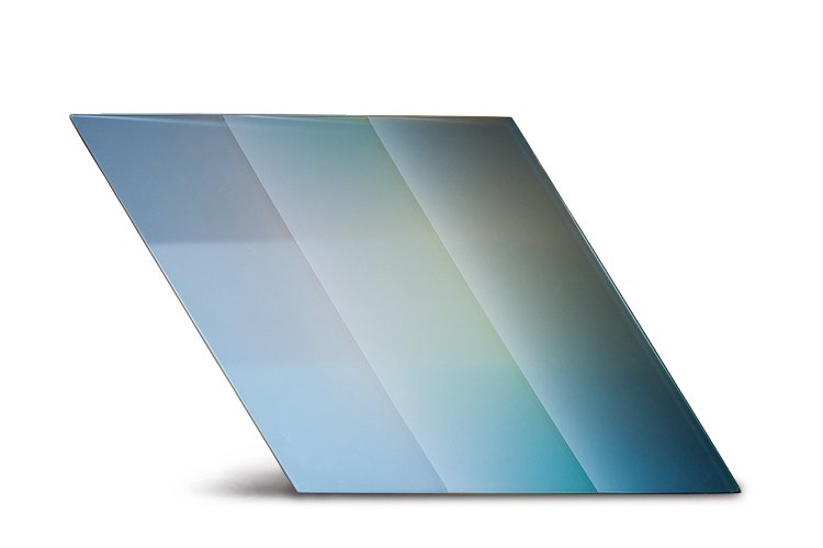 Habatat Yukako Kojima, Layers of Light 12-4, Glass Art (1 of 1)