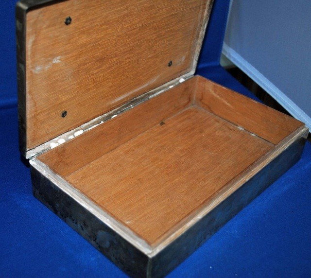 Black Starr & Frost Sterling Cigar Box - 2