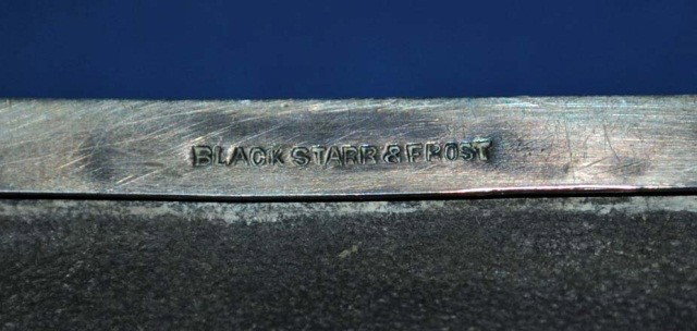 Black Starr & Frost Sterling Cigar Box - 3