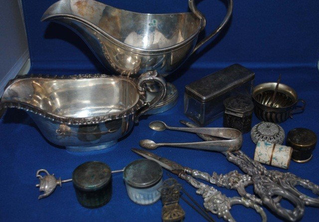 Assorted Sterling Silver and Plated Articles