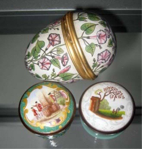3 Halcyon Days Pill Boxes