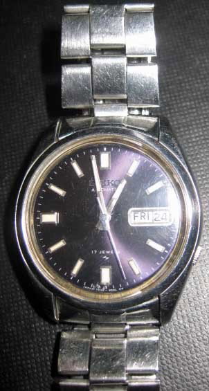 Men's Stainless Steel Seiko Wrist Watch