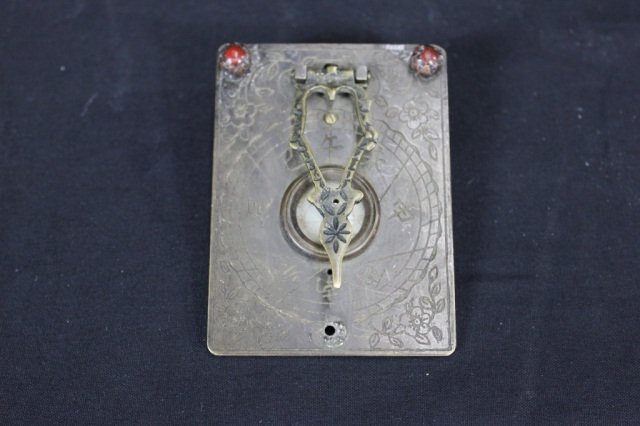 Antique Chinese Compass: Height: 3.5"
