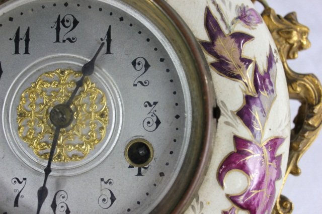 Pottery Hanging Clock - 3