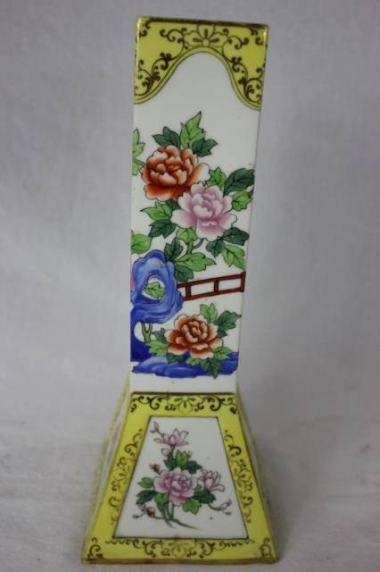Hand Painted Nippon Vase: Height 11 Inches