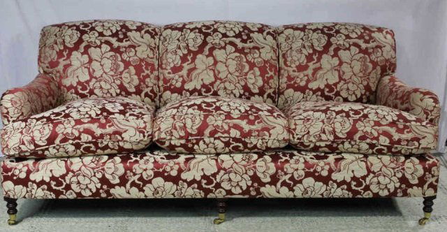 George Smith Sofa: Sofa Height 33 Inches Length 80 Inches Depth 29 Inches