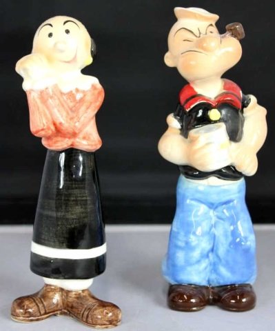 photo Popeye And Olive Oil Salt And Pepper Shakers liveauctioneers