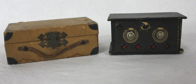 Dresden German Antique Candy Containers Dollhouse: Great for dollhouse or doll display.