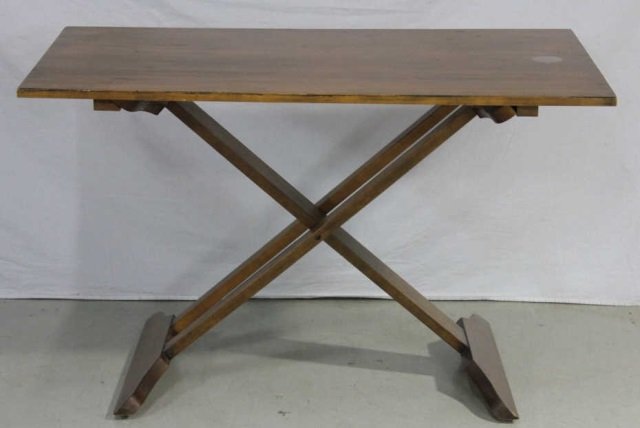 Contemporary Modern Folding Desk / Drafting Table: Length 48 inches.