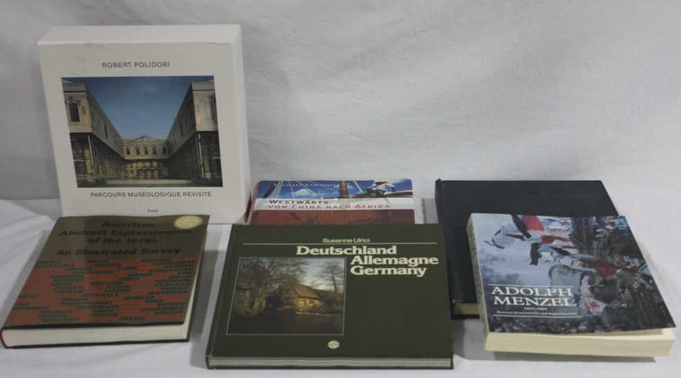 Large Collection of Art & Archetecture Books: Including Books about Emil Nolde, Marc Chagall, French Empire Furniture, Kandinsky and more. Estate of Warren Dieter Zander.