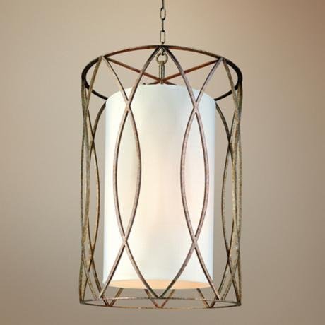 Sausalito Deep Bronze Pendant Light Fixture New.: New in the box. Height - 34 3/4 inches. Retails for $900.00