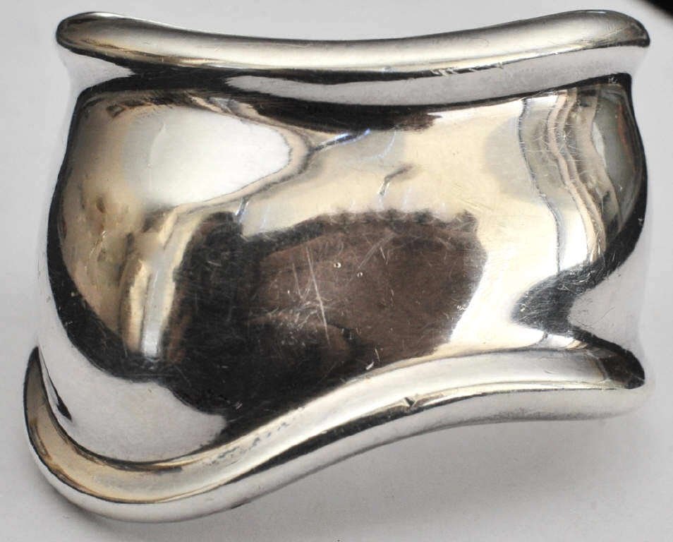 Elsa Peretti for Tiffany & Co. Bone Cuff Bracelet: Property of a Westport, CT estate. Sterling silver