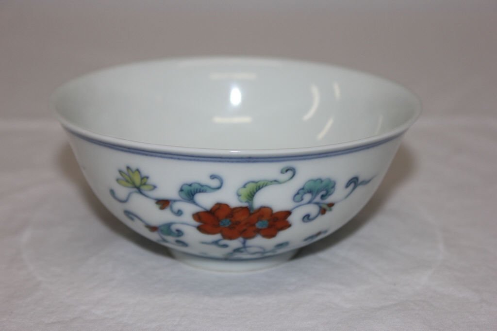 Chinese Dosi Bowl: Width 5 inches Height 2 inches