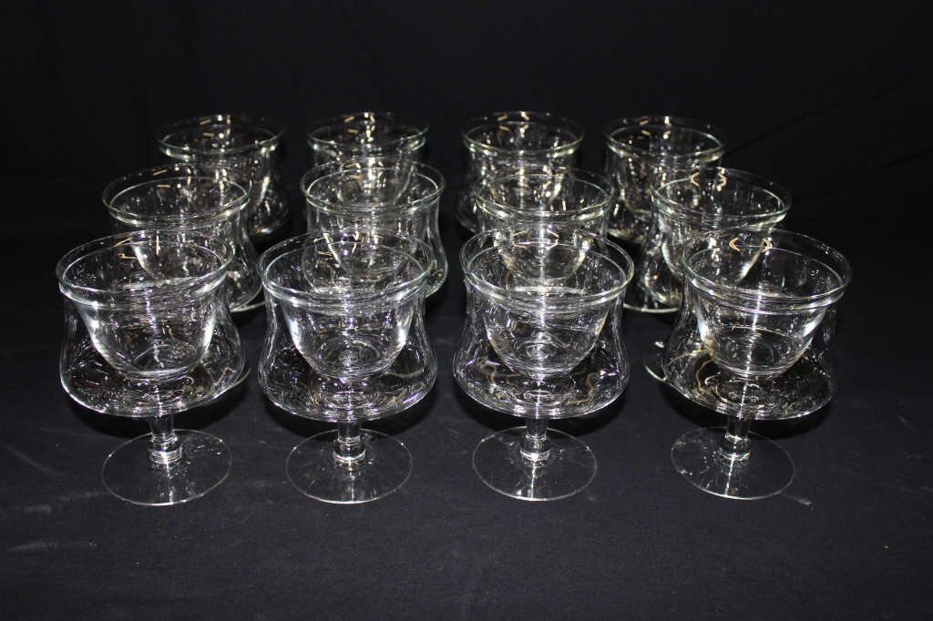 Tiffany & Co. Crystal Dessert Coupes: A dozen (?)