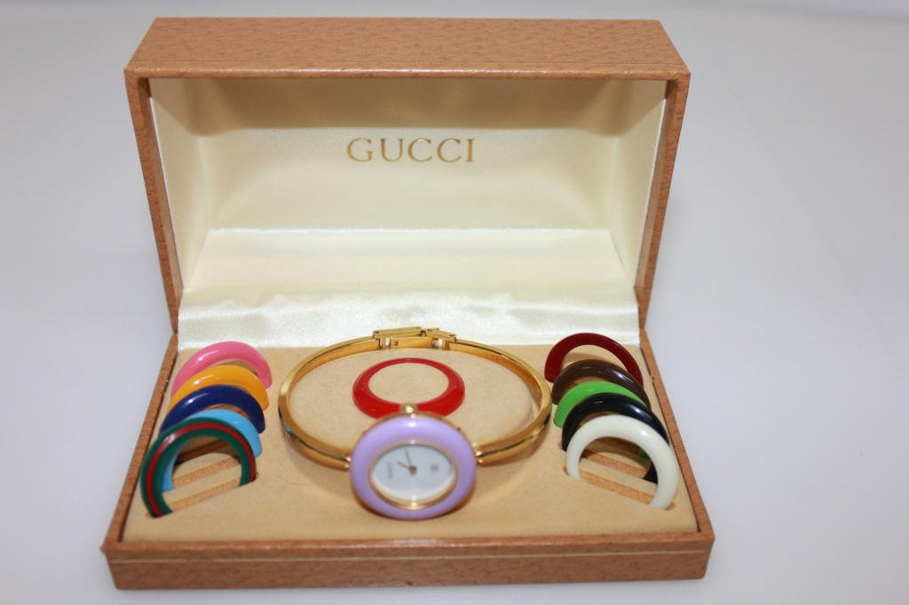 Vintage Gucci Watch Interchangeable 