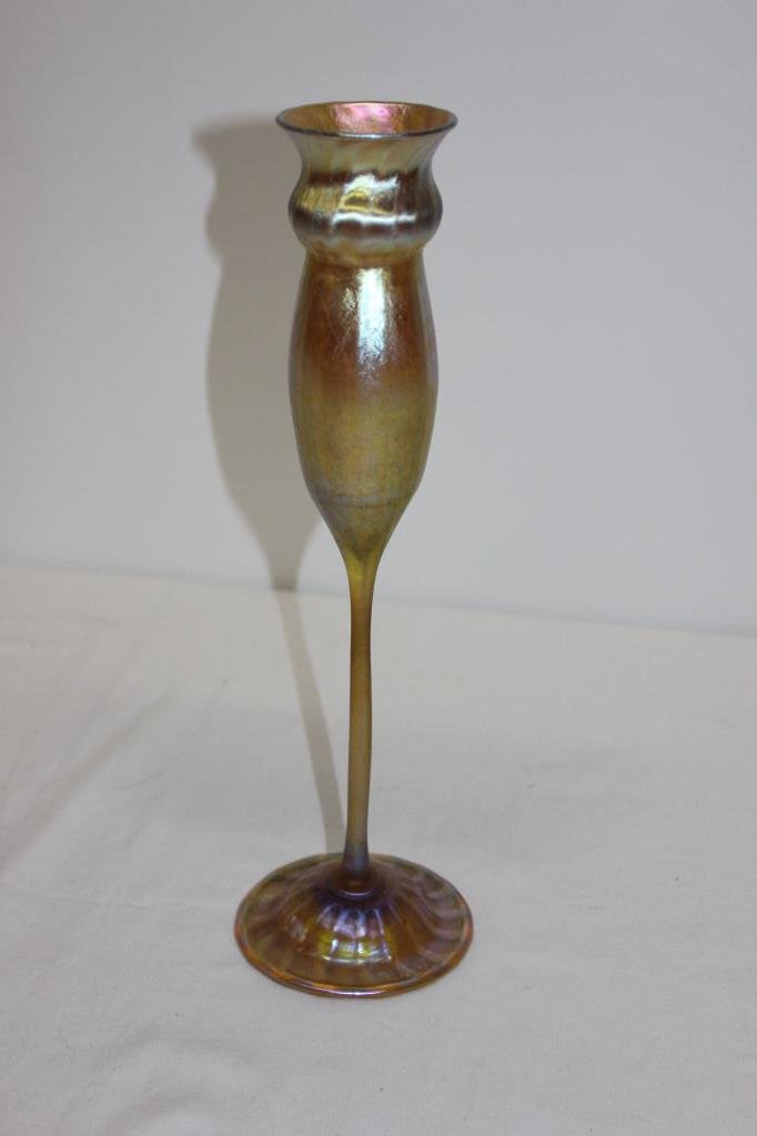 Louis Comfort Tiffany Favrile Glass Tulip vase