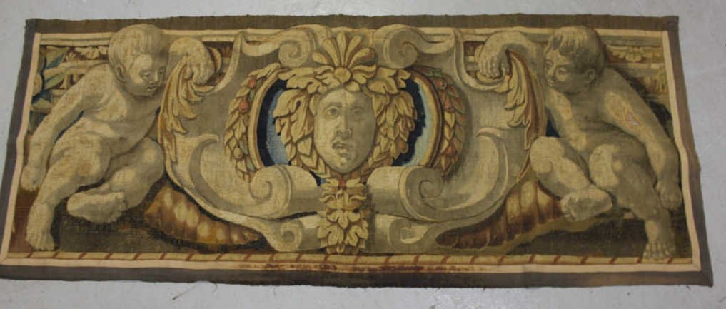 French 18th Century Tapestry with Cherubs (1 of 7)