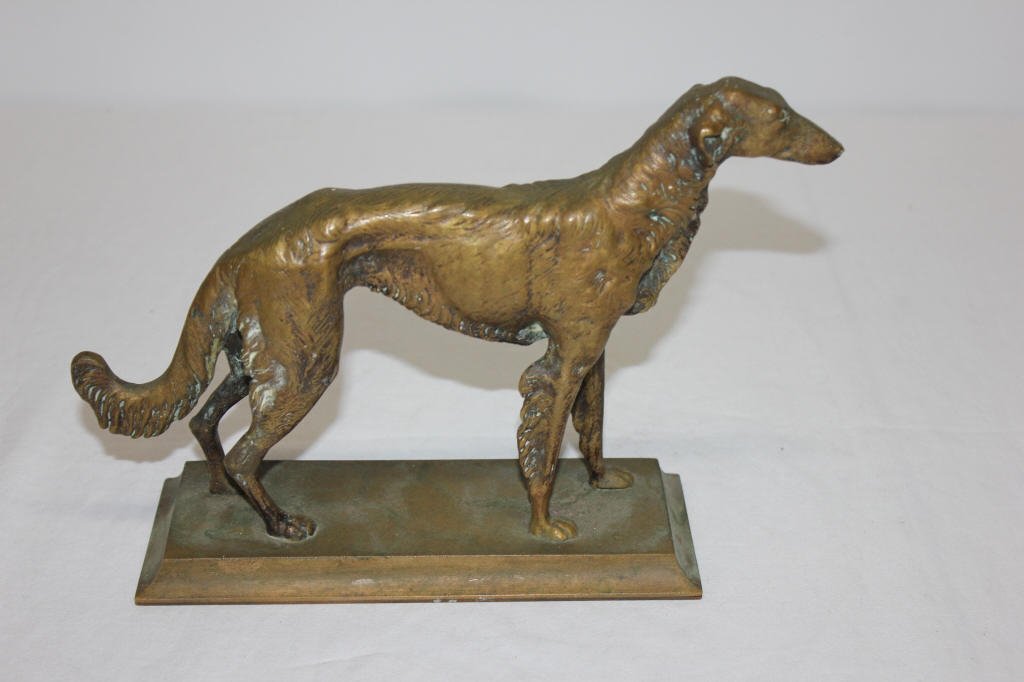 Bronze Wolfhound Sculpture (1 of 6)