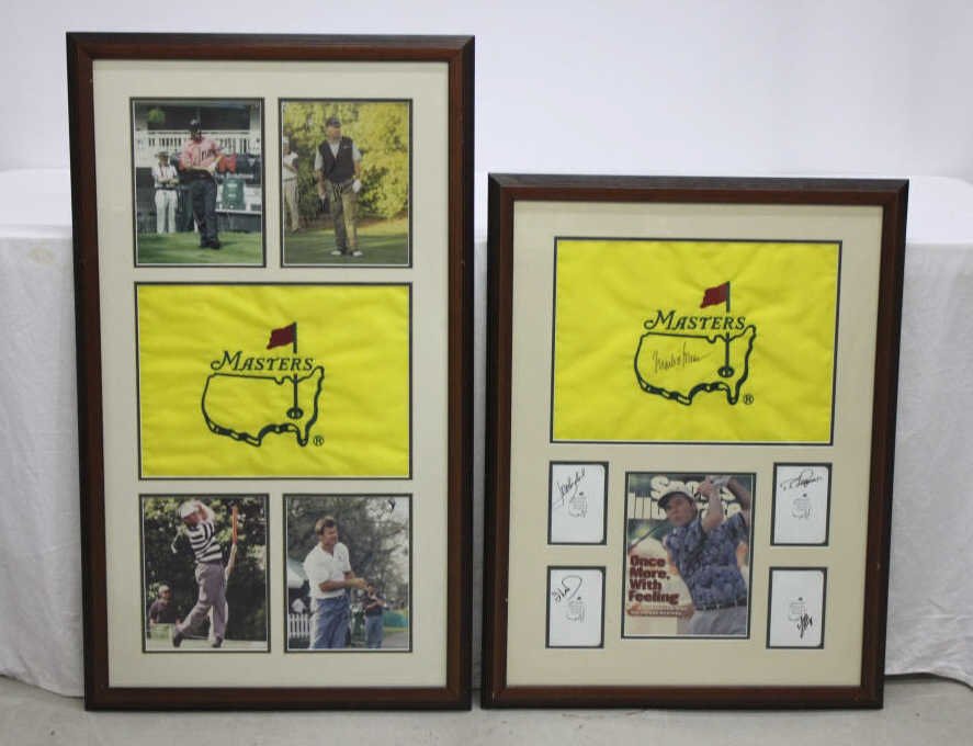 Pair of Masters Posters with Flags (1 of 8)