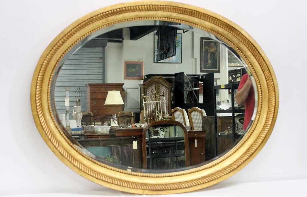 Oval Gilded Mirror (1 of 3)