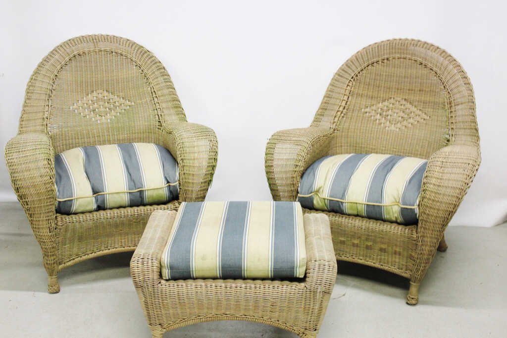 3 Piece Rattan Outdoor Furniture Set (1 of 10)