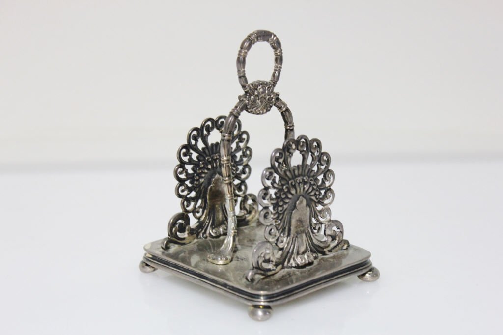 Tiffany & Co. Ornate Sterling Silver Napkin Holder (1 of 7)