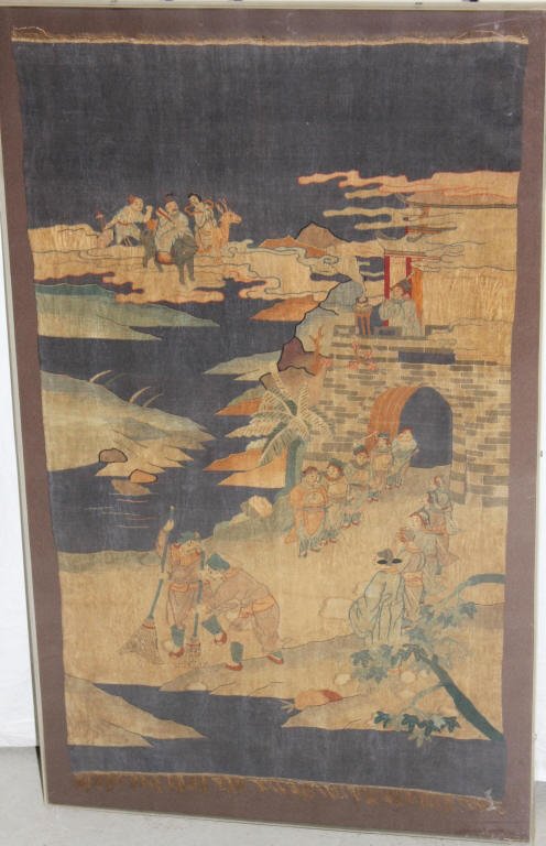 Antique Chinese Silk Embroidery (1 of 6)