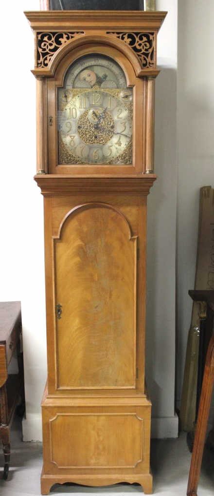 Bawo and Dotter 5-Tube Antique Grandfather Clock (1 of 7)