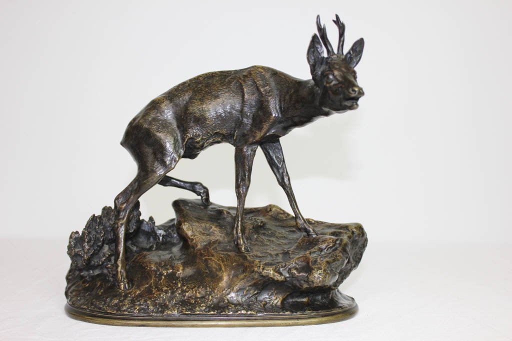 P.J. Mene (French 1810-1879) Bronze Deer (1 of 8)