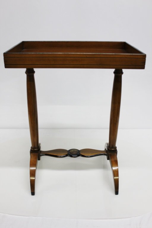 Butler's Tray: Height: 23.5 inches. Length: 18.5 inches. Depth: 12 inches.