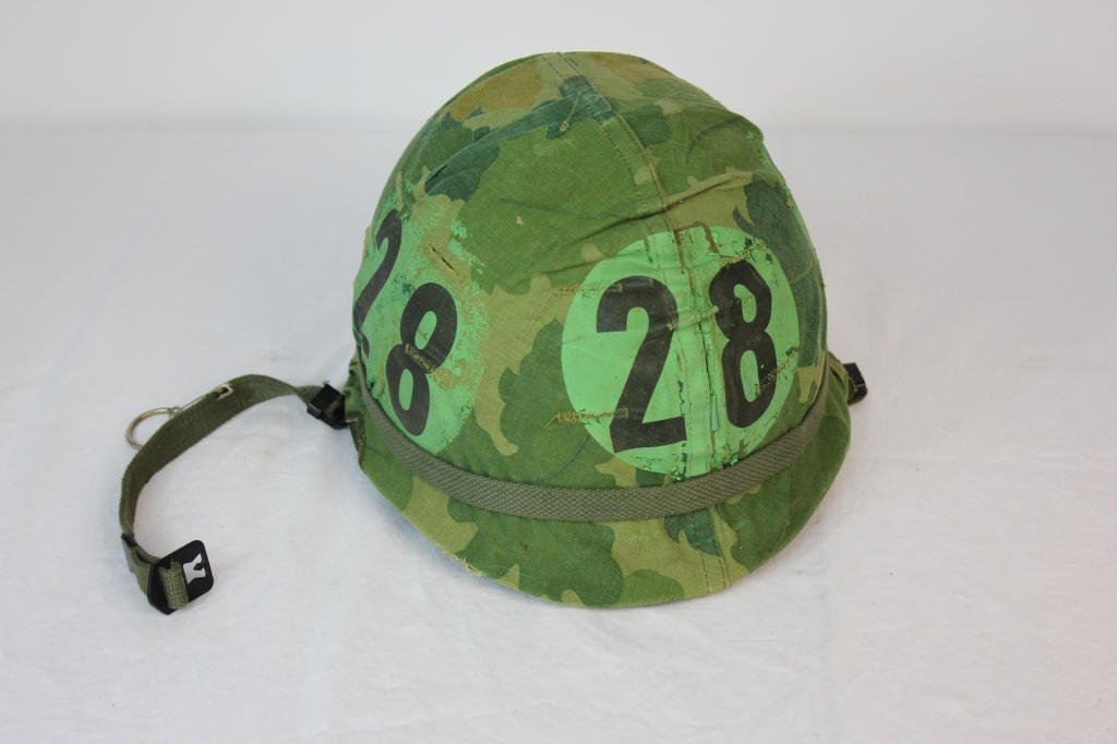 Authentic American WWII Helmet #28 (1 of 3)
