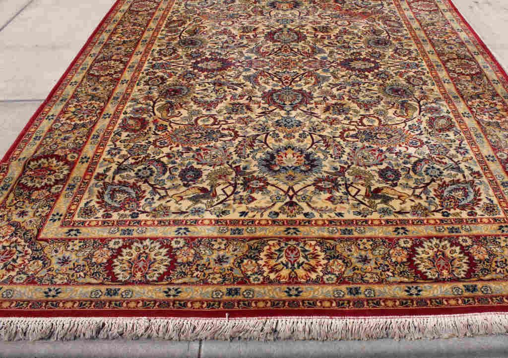 Oriental Carpet: 9 Feet by 11 Feet 142 inches by 108 inches