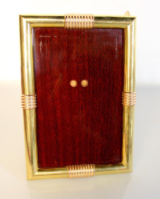 Cartier 14kt Gold Picture Frame (1 of 6)