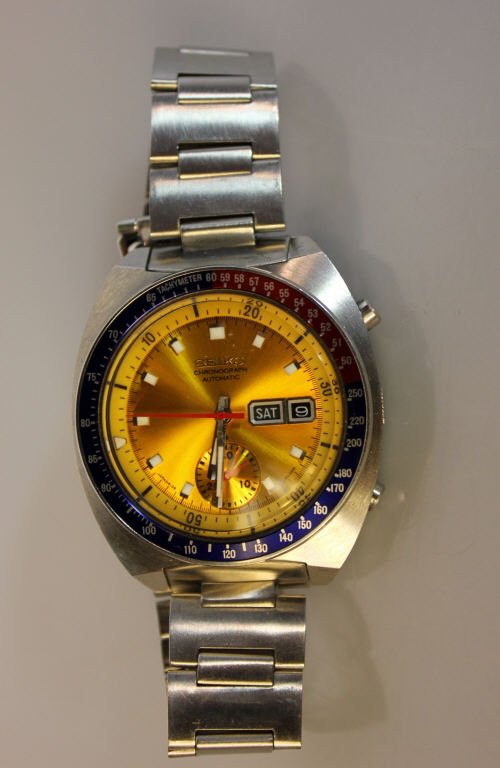 Seiko Chronograph Automatich Men' Wristwatch (1 of 3)