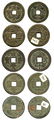 CHINA - Ancient Copper 10-Cash (5pcs)